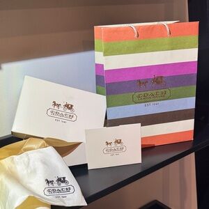 Coach Legacy Gift Packaging